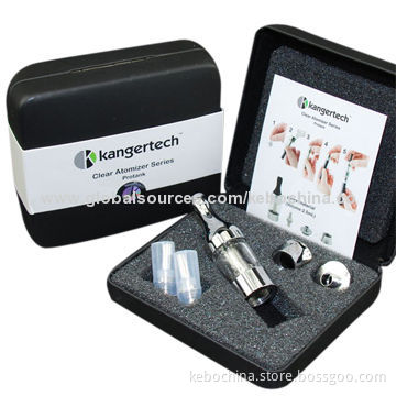 Kanger glass protank with leather case
